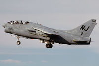 154372 @ KNJK - Vought TA-7C on final at NAS El Centro