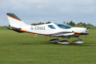 G-CRWZ @ EGBK - Visitor to the 2009 Sywell Revival Rally - by Terry Fletcher