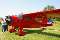 N4404W @ IA27 - At the Antique Airplane Association Fly In. - by Glenn E. Chatfield