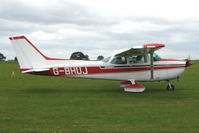 G-BHUJ @ EGBK - Visitor to the 2009 Sywell Revival Rally - by Terry Fletcher