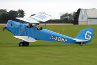 G-ABWP @ EGBK - Visitor to the 2009 Sywell Revival Rally - by Terry Fletcher
