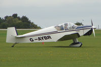 G-AYBR @ EGBK - Visitor to the 2009 Sywell Revival Rally - by Terry Fletcher