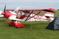 G-BZAR @ EGBK - Visitor to the 2009 Sywell Revival Rally - by Terry Fletcher