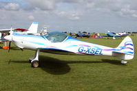 G-XSEL @ EGBK - Visitor to the 2009 Sywell Revival Rally - by Terry Fletcher