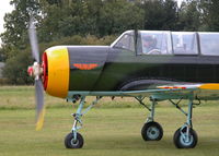 G-YAKX @ EGHP - RESIDENT YAK-52. PREV. REG. RA-44473. POPHAM RUSSIAN AIRCRAFT FLY-IN - by BIKE PILOT