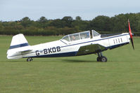 G-BKOB @ EGBK - Visitor to the 2009 Sywell Revival Rally - by Terry Fletcher