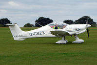 G-CBZX @ EGBK - Visitor to the 2009 Sywell Revival Rally - by Terry Fletcher