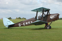 G-EMSY @ EGBK - Visitor to the 2009 Sywell Revival Rally - by Terry Fletcher