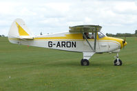 G-ARON @ EGBK - Visitor to the 2009 Sywell Revival Rally - by Terry Fletcher