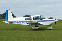 G-BXOX @ EGBK - Visitor to the 2009 Sywell Revival Rally - by Terry Fletcher