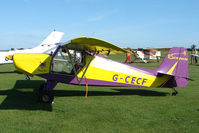 G-CECF @ EGBK - Visitor to the 2009 Sywell Revival Rally - by Terry Fletcher