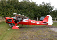 G-AHHT @ EGHP - NEWLY RE-COVERED AUSTER. POPHAM RUSSIAN AIRCRAFT FLI-IN - by BIKE PILOT