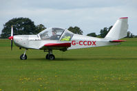 G-CCDX @ EGBK - Visitor to the 2009 Sywell Revival Rally - by Terry Fletcher