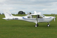 G-JABU @ EGBK - Visitor to the 2009 Sywell Revival Rally - by Terry Fletcher
