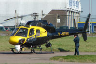 G-NTWK @ EGNX - Network Rail Helicopter at East Midlands - by Terry Fletcher