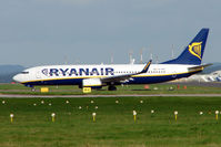 EI-DHS @ EGNX - Ryanair taxies for departure from East Midlands - by Terry Fletcher
