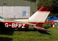 G-BFPZ @ EGHP - REPAIRS TO PAPA ZULU'S TAIL END. POPHAM RUSSIAN AIRCRAFT FLY-IN - by BIKE PILOT