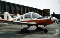 XX665 @ EGQL - Bulldog T.1 of East Lowlands University Air Squadron at the 1977 RAF Leuchars Airshow. - by Peter Nicholson