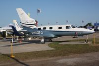 N360PJ @ OSH - 2008 Piper PA-47-2400J, c/n: 4798E001 - by Timothy Aanerud