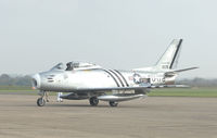 G-SABR @ EGSU - Taxying back to it's parking spot after a display at Duxford, Cambridgeshire - by Mike Swensson