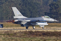 J-003 @ EBBL - take off roll to another mission from Kleine Brogel Air Base - by FBE