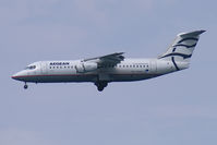 SX-DVC @ HER - Aegean Airlines BAe 146 - by Thomas Ramgraber-VAP