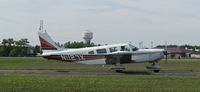 N1127X @ KAXN - 1975 Piper PA-32-300 Cherokee Six taxiing to runway 13. - by Kreg Anderson