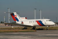 OM-BYL @ EBBR - parked on General Aviation apron - by Daniel Vanderauwera