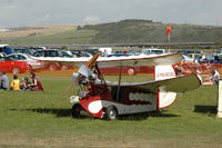 BAPC302 @ EGKA - The Flying Flea at RAFA Battle of Britain Airshow, Shoreham Airport Aug 09 - by Eric.Fishwick