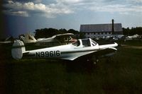 N99616 @ ZAHNS - This Ercoupe 415D was parked at Zahns Airport, Amityville, Long Island in the Summer of 1975 - the airport was later closed. - by Peter Nicholson