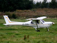 G-CSDJ @ EGCB - Barton Fly-in and Open Day - by Chris Hall