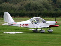 G-CDIG @ EGCB - Barton Fly-in and Open Day - by Chris Hall