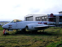 WH364 @ EGBJ - displayed by the airport perimeter fence - by Chris Hall