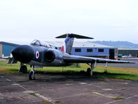 XH903 @ EGBJ - displayed by the airport terminal building - by Chris Hall