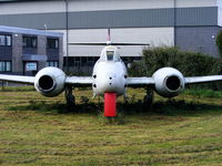 WH364 @ EGBJ - displayed by the airport perimeter fence - by Chris Hall