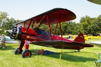 N50162 @ IA27 - At the Antique Airplane Association Fly In.  N2S-1 3350 - by Glenn E. Chatfield