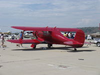 N4417S @ CMA - 1944 Beech D17S STAGGERWING, P&W R-985 Wasp Jr. 450 Hp - by Doug Robertson