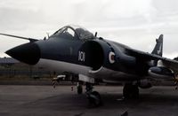 XZ452 @ EGQS - Sea Harrier FRS.1 of 899 Squadron at the 1981 RAF Lossiemouth Airshow. - by Peter Nicholson