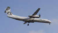 N422QX @ KLAX - Landing 24R at LAX