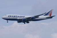 VP-BVR @ HER - Transaero Airlines Boeing 747-400