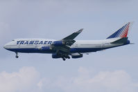 VP-BVR @ HER - Transaero Airlines Boeing 747-400