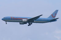 G-OBYE @ HER - Thomsonfly Boeing 767-300