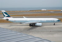 B-HLF @ RJGG - Cathay Pacific A330-300 - by J.Suzuki