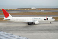JA606J @ RJGG - Japan Airlines B767-300ER