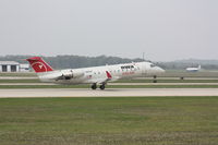 N801AY @ GRR - FLG3968 - KGRR-KDCA - Departing RWY 8R