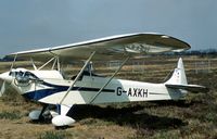 G-AXKH @ EGLK - Luton L.A.4a Minor at the 1976 Blackbushe Fly-In. - by Peter Nicholson