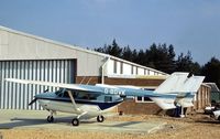 G-BDVK @ EGLK - Cessna F337F Super Skymaster at the 1976 Blackbushe Fly-In. - by Peter Nicholson