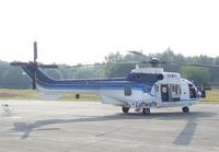 82 01 @ EDDK - Eurocopter AS.532 Cougar of the German Air Force (Luftwaffe) VIP-Flight (Flugbereitschaft) at the DLR 2009 air and space day on the side of Cologne airport