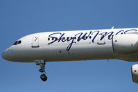 SX-BTH @ LOWW - Sky Wings Boeing 757-29J cn 27204/591 - by Jetfreak