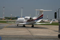 9H-AFB @ EBBR - Taxiing to leave General Aviation apron - by Daniel Vanderauwera